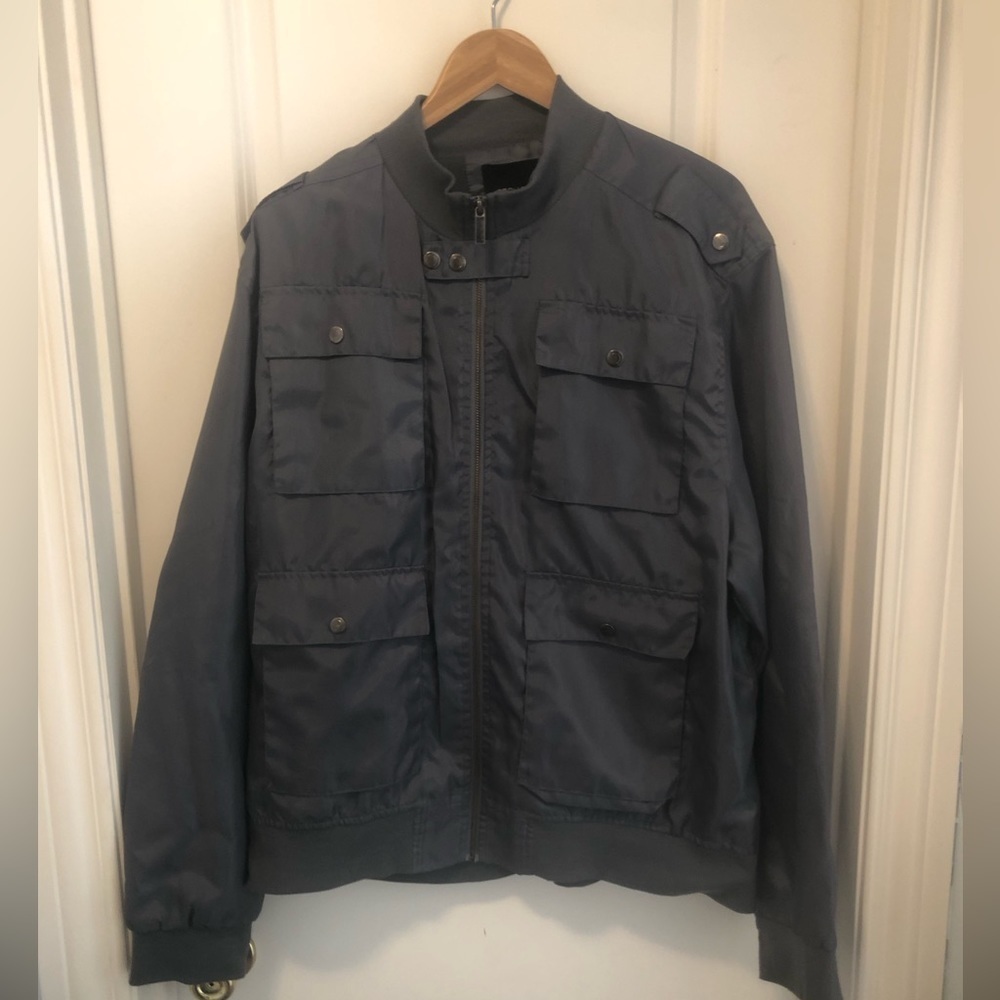 Structure Men's Very Rare Vintage Retro Full Zip Bomber Style Jacket EC Size XXL
